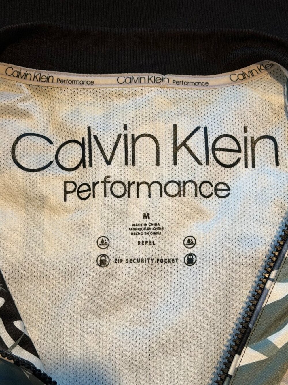 Calvin Klein Performance Floral Bomber Jacket M - Picture 6 of 8